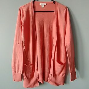 Coral Cardigan